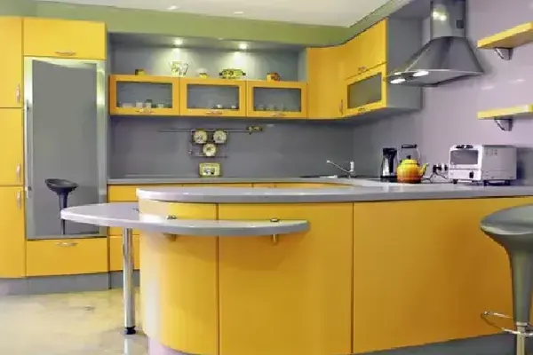 آشپزخانه زرد